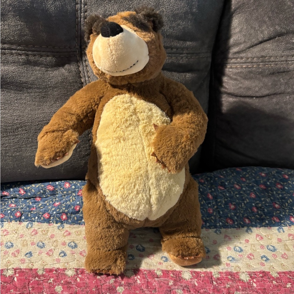 Masha and the Bear. Bear Plushie.